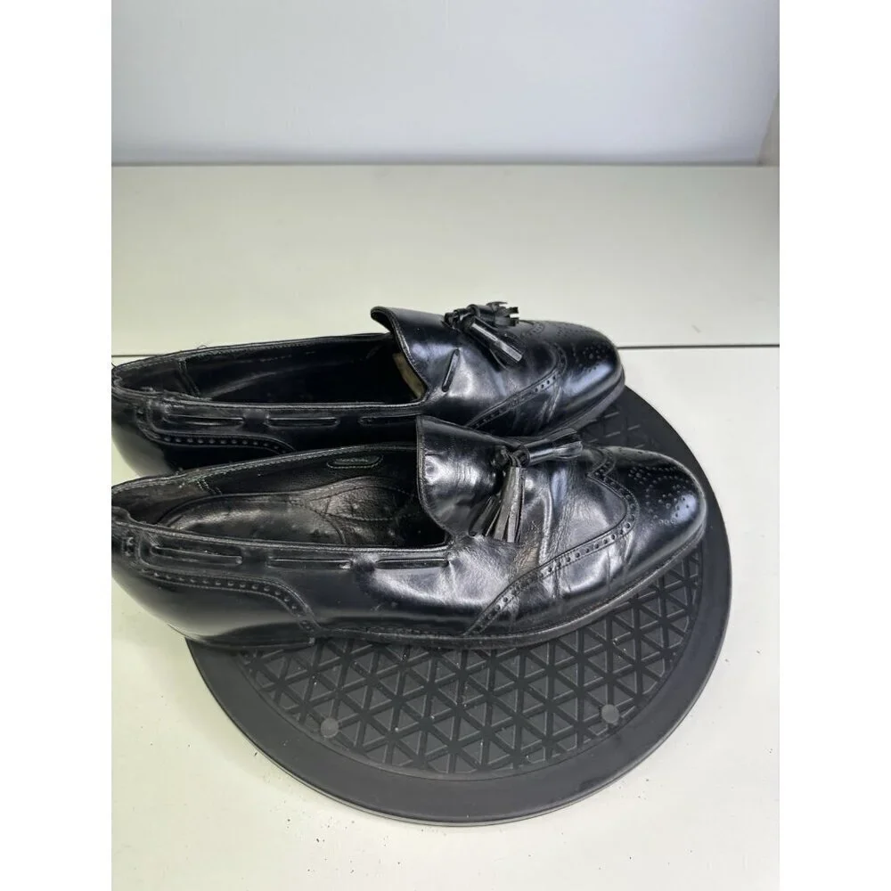 Florsheim Imperial Mens Leather Tasseled Loafers Shoes Size  display picture 1